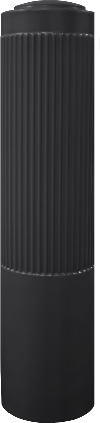 Ribbed Bollard Covers