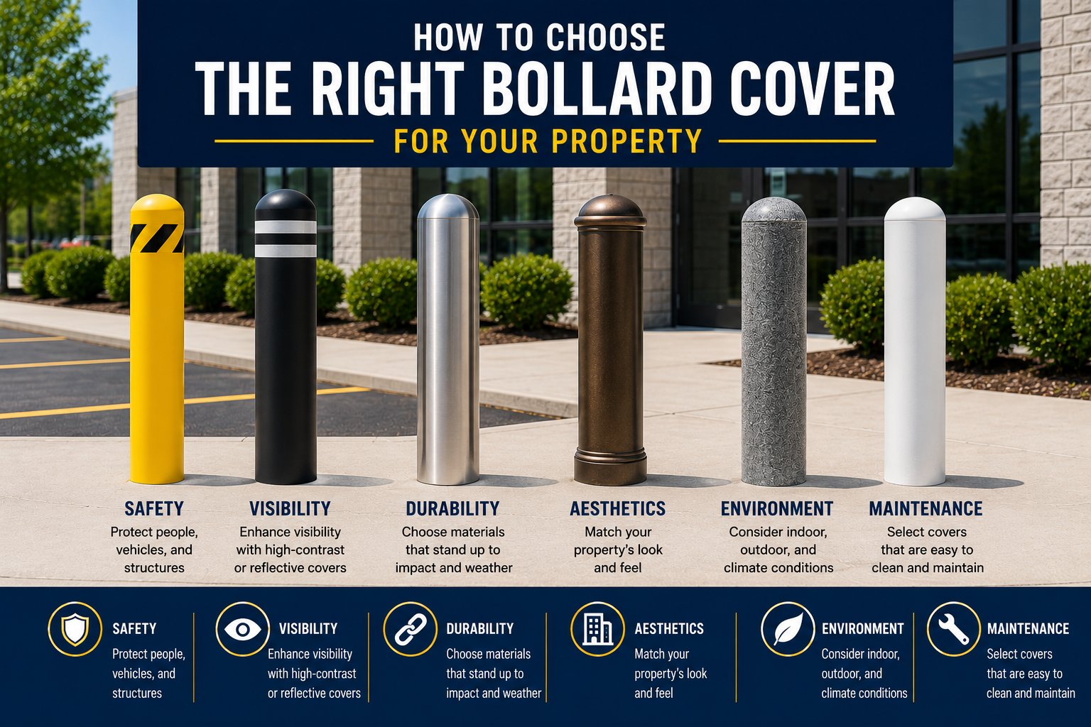 How to Choose the Right Bollard Cover for Your Property