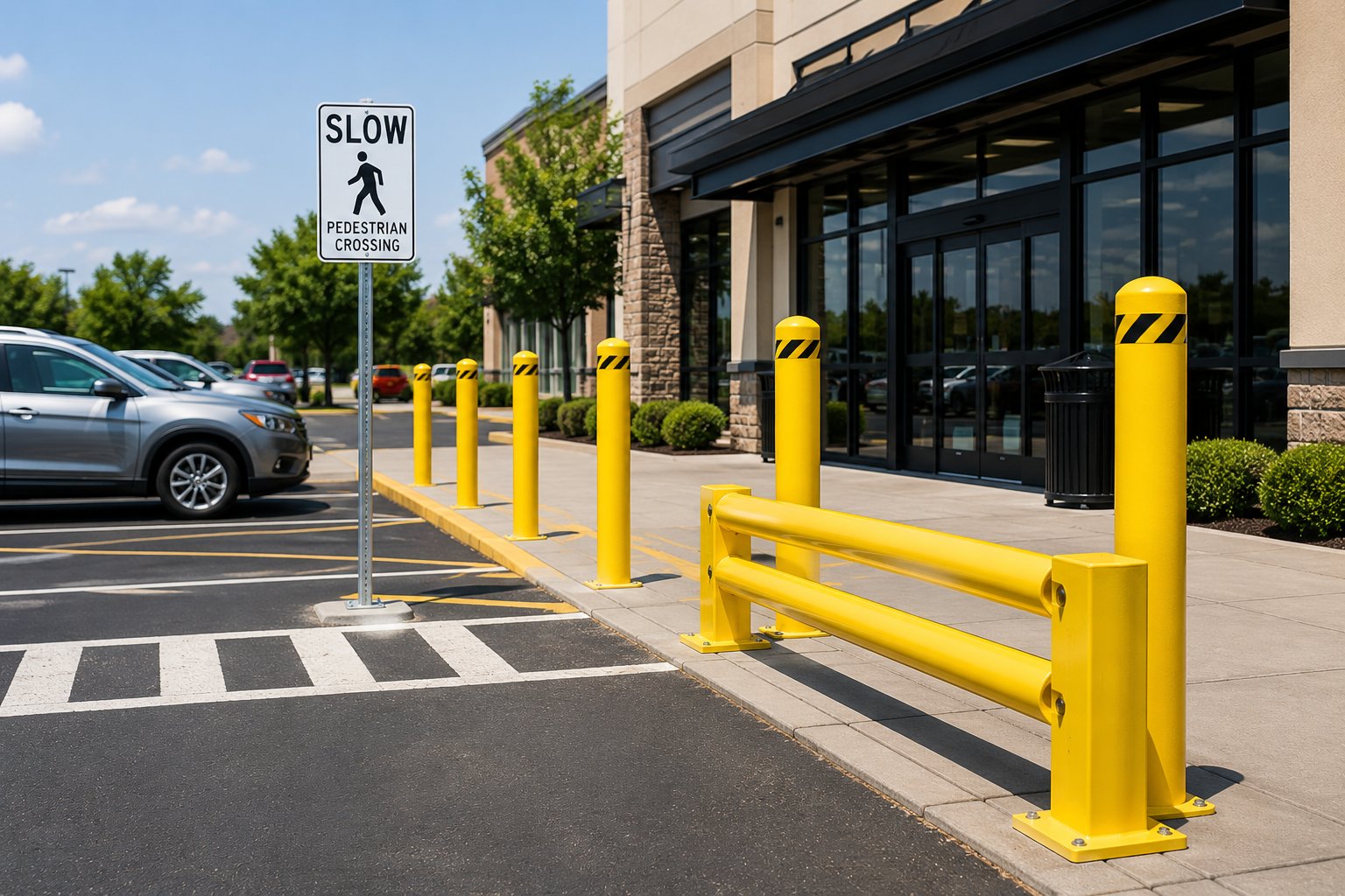 Parking Lot Safety Products That Help Protect Customers and Property